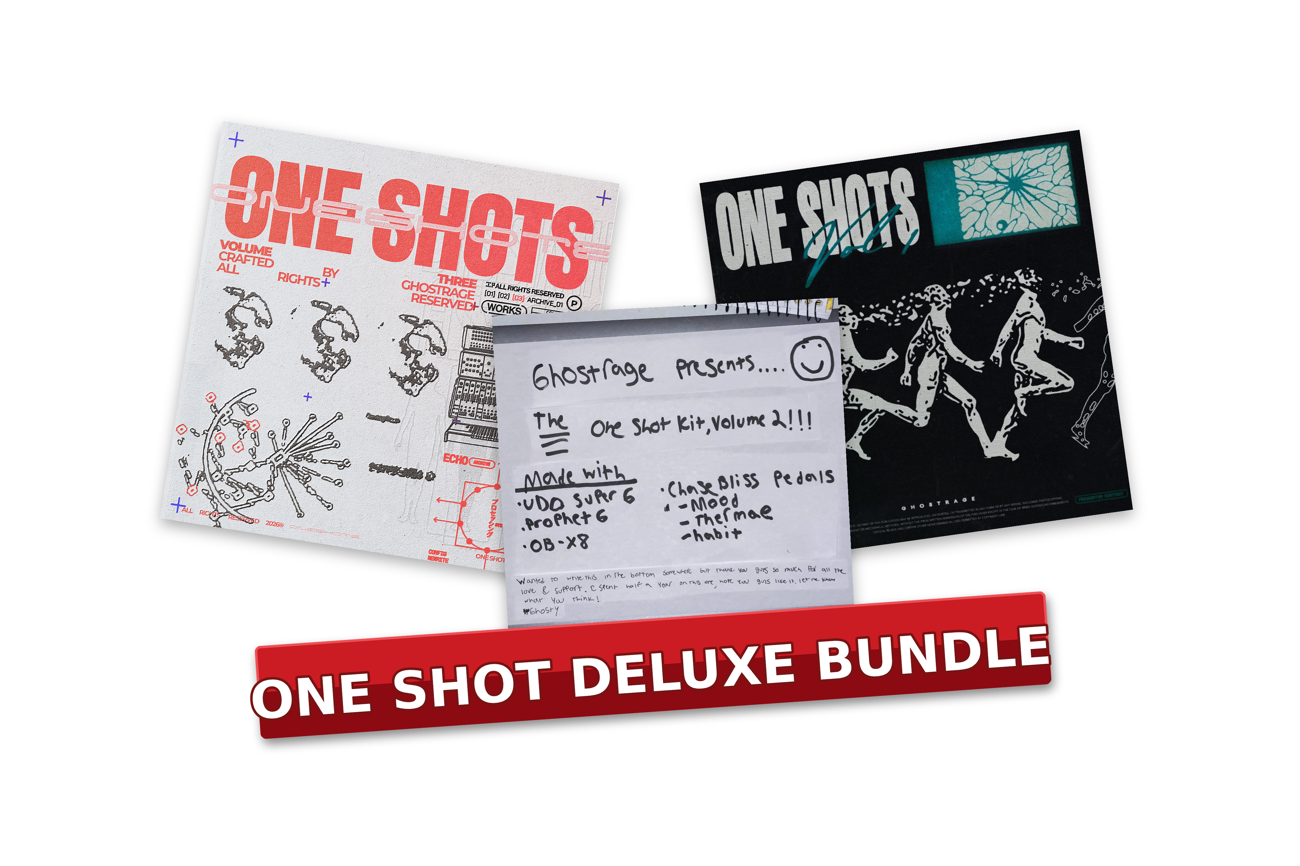 Ghostrage One Shot Kit Bundle - Vol 1, 2 & 3